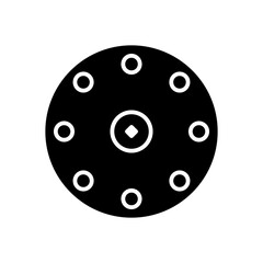 birth control pills glyph icon