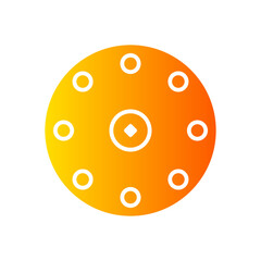 birth control pills gradient icon