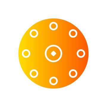 Birth Control Pills Gradient Icon