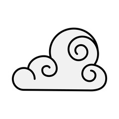 Chinese cloud icon