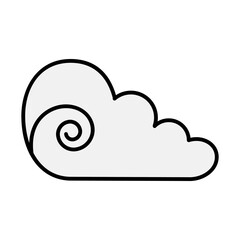 Decoration cloud icon