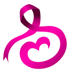pink ribbon for women