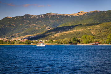 View from Ohrid, North Macedonia