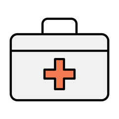 First aid kit icon