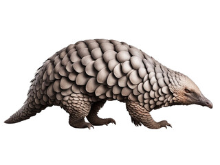 Obraz premium Pangolin on transparent background
