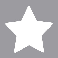 Obraz premium Star Cut-Out in a Piece of Paper. Can be used as a Photo Frame.