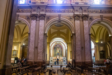 Buenos Aires Catholic cathedral interiors Argentina