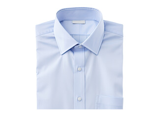 Office wear formal shirt in light blue on white