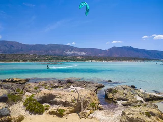 Acrylic prints Elafonissi Beach, Crete, Greece Elafonisi beache on Crete Island