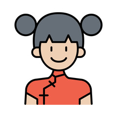 Chinese Woman icon