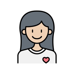 Female Volunteer icon