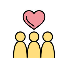 Friendship icon