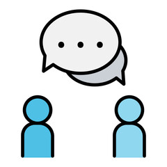 People speaking icon