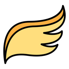 Obraz premium Wing icon