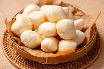 Kerupuk Tenggiri, Indonesian crackers made from mackerel fish.