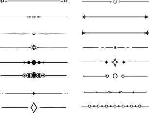 elements and page decoration