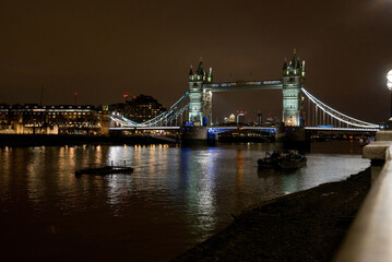 Tower bridge by night