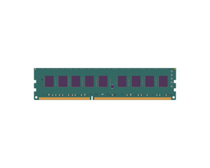 RAM stick. PC component. PC Memory. RAM memory for PC computer. PC hardware