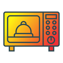 Microwave Oven Icon