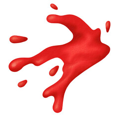 Berry juice splash, swirl of fruit and berry compote splashing. Splash of wine or red juice or blood. liquid of falling clear fruit drink, strawberry, grape or cherry juice. watercolor illustration