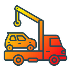 Car Towing Icon