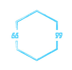 Quote frames templates. Design for website. Copy space for text. Vector illustration