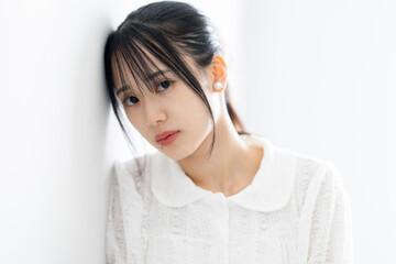 若い爽やかな女性