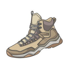 youth sneakers, icon design, and can be used for product illustration