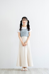 若くて爽やかな女性