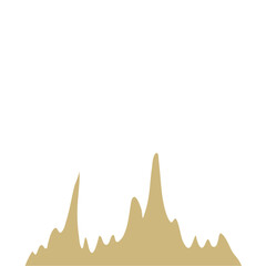 Stalagmite Illustration Vector