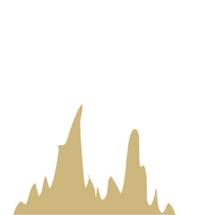 Stalagmite Illustration Vector