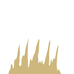 Stalagmite Illustration Vector