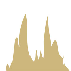 Stalagmite Illustration Vector