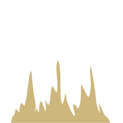 Stalagmite Illustration Vector