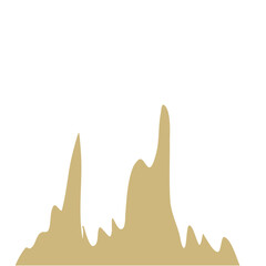 Stalagmite Illustration Vector