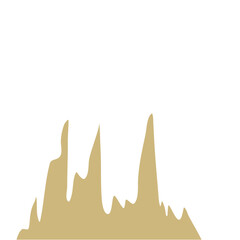 Stalagmite Illustration Vector