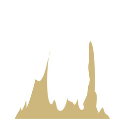 Stalagmite Illustration Vector