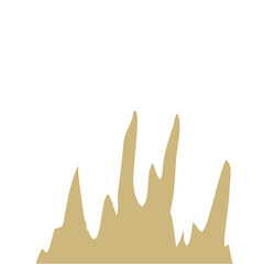 Stalagmite Illustration Vector