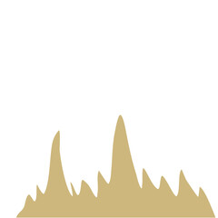 Stalagmite Illustration Vector