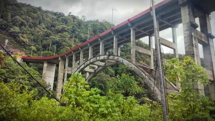 bridge in the mountains ( Kelok 9 Sumbar )