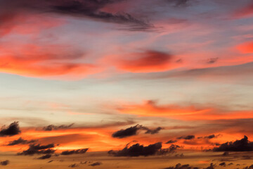 Snset sky background