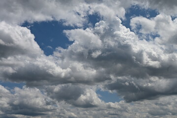 Obraz premium blue sky with clouds