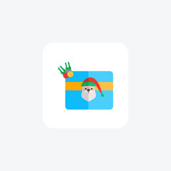 Embracing the Magic of Christmas Flat Icon