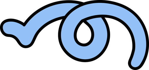 Groovy doodle illustration