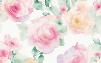 background floral watercolor wallpaper texture