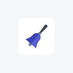 Melodious Bell Ringing Flat Icon