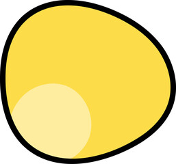 Groovy corn seed illustration