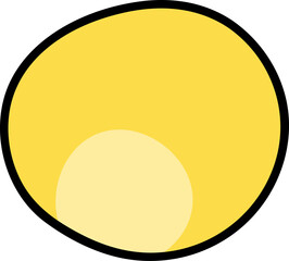 Groovy corn seed illustration