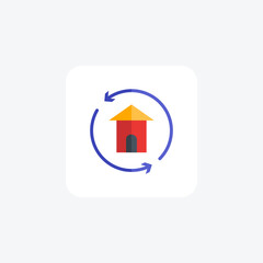 Balance, compare fully editable vector line icon