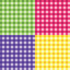 Beautiful fabric patterns used for making backgrounds, handkerchiefs, tablecloths, or others.